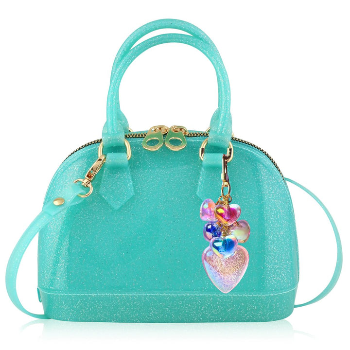 Cate Aqua Sparkle Under the Sea Purse