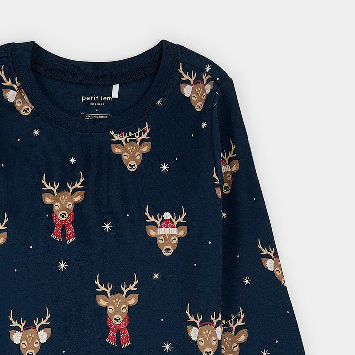 Reindeer Run Pajama Set