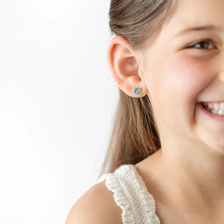 Dolphin Stud Earrings