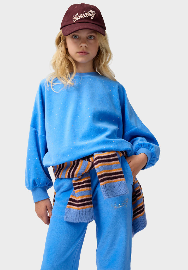 Marika Sweatshirt Blue Sky Stones