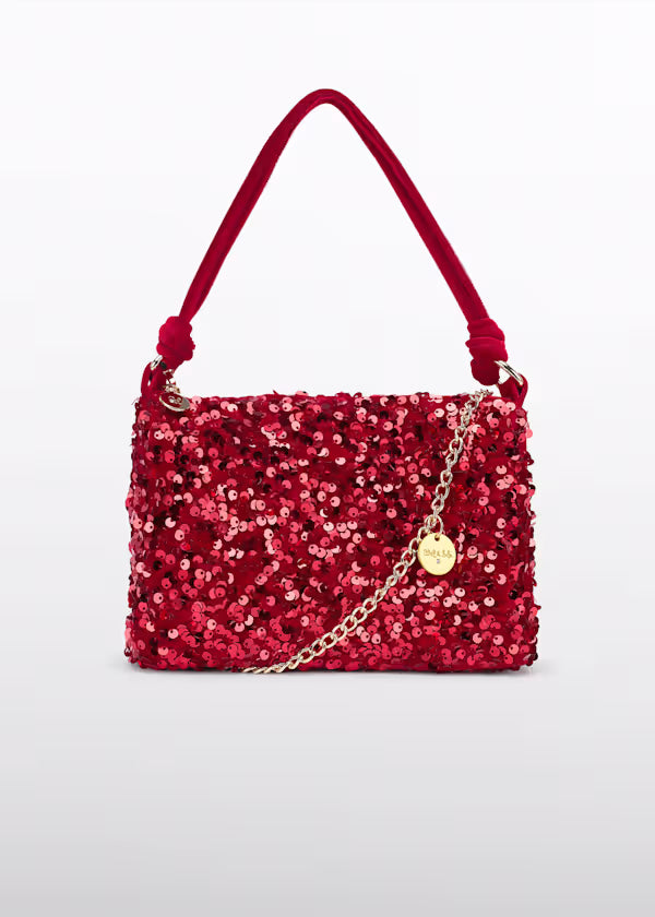 Velvet Sequin Bag