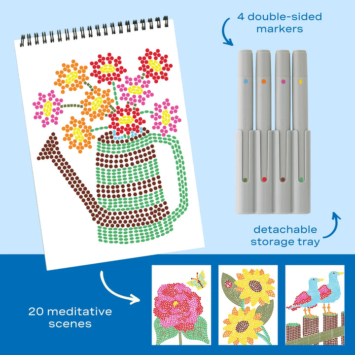 FlowArt® - Stamp-By-Shape, Secret Garden