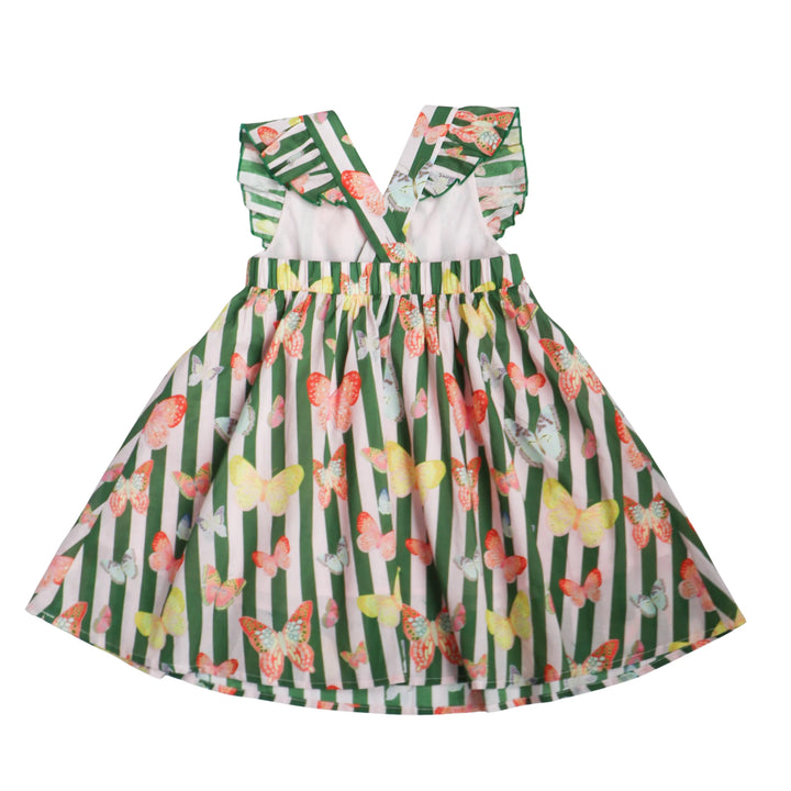 Butterfly Green Josie Dress