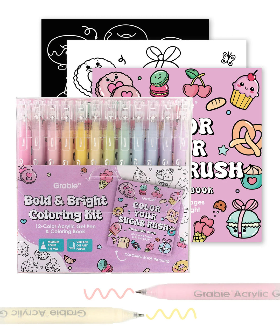 Bold & Bright Coloring Kit