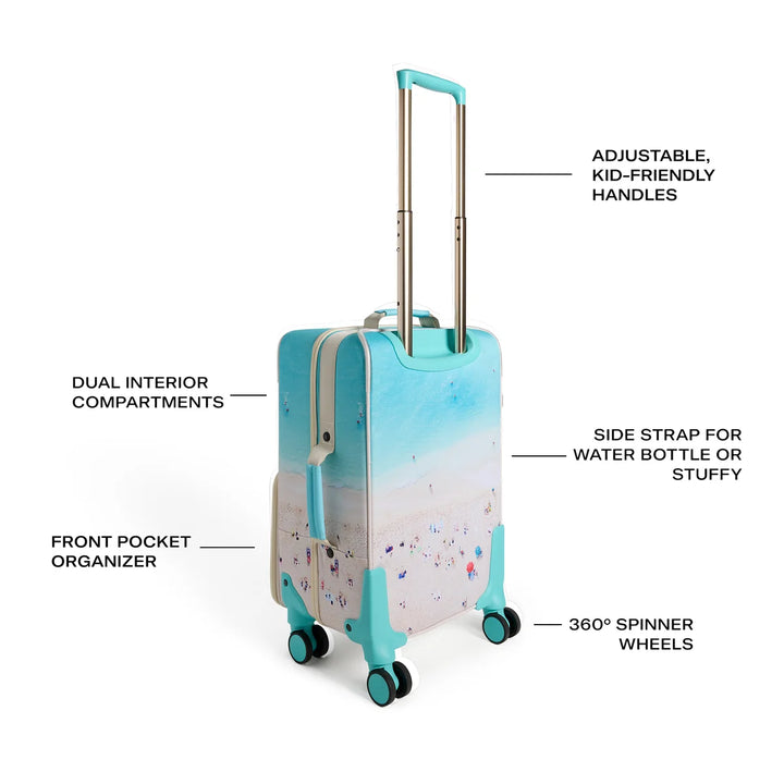 Gray Malin Logan Carry On Suitcase Waikiki Beach