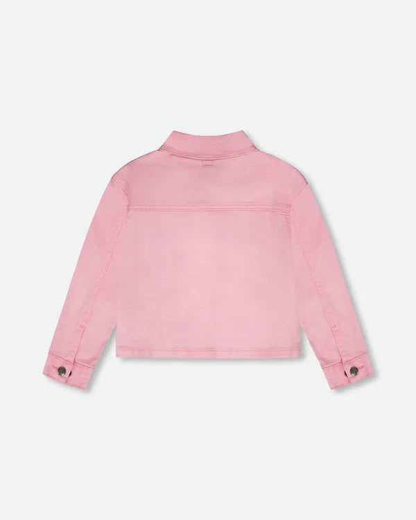 Jean Jacket with Embroidered Patches