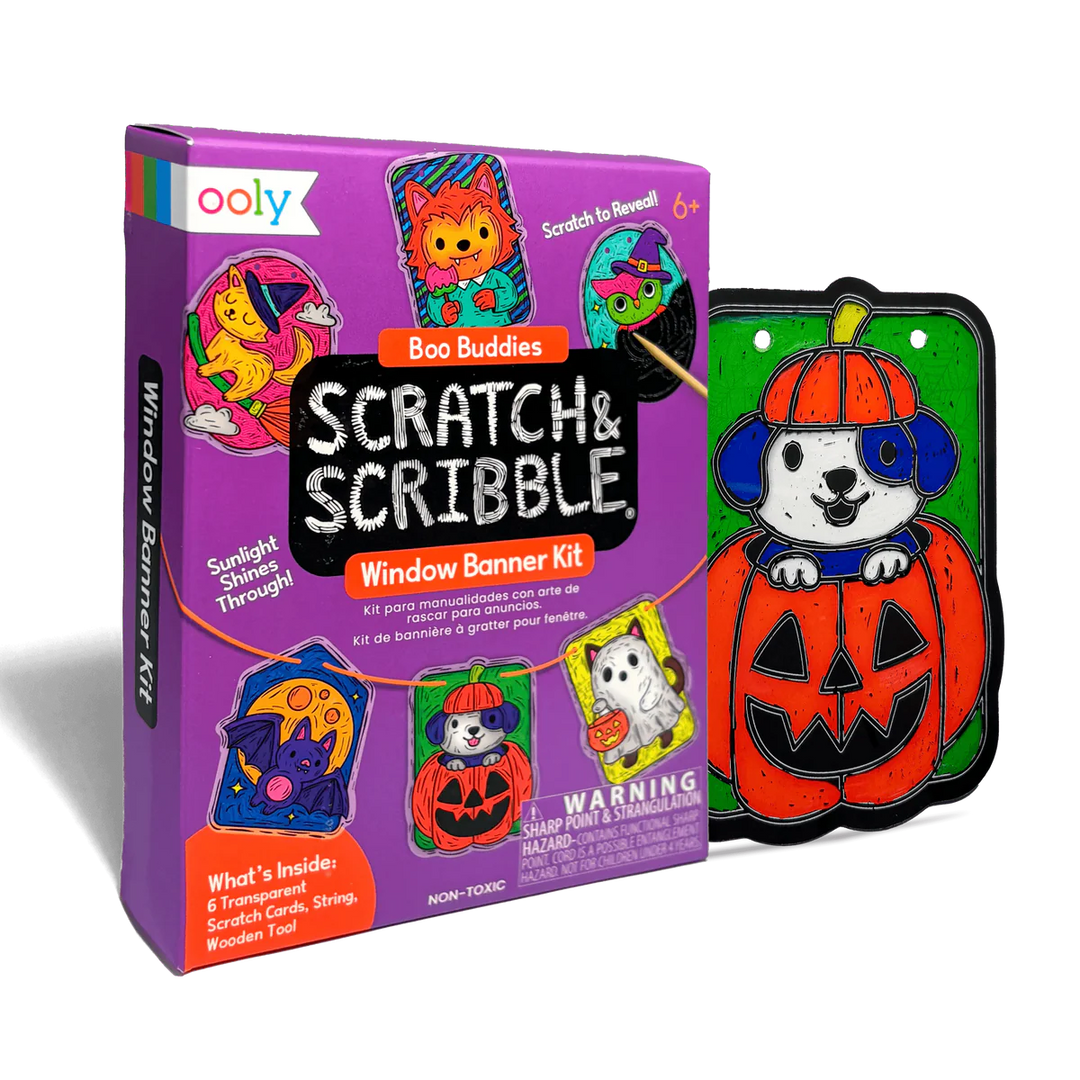 Mini Scratch & Scribble Window Banner Kit