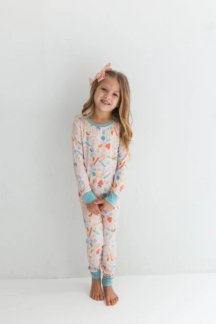 Candy Crush 2pc Bamboo Pajama Set