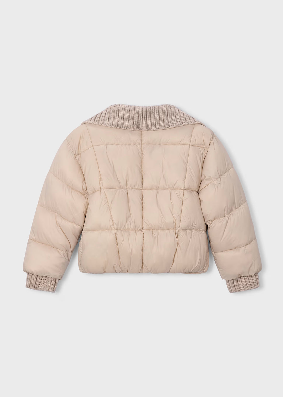 Ribbed Puffer Jacket