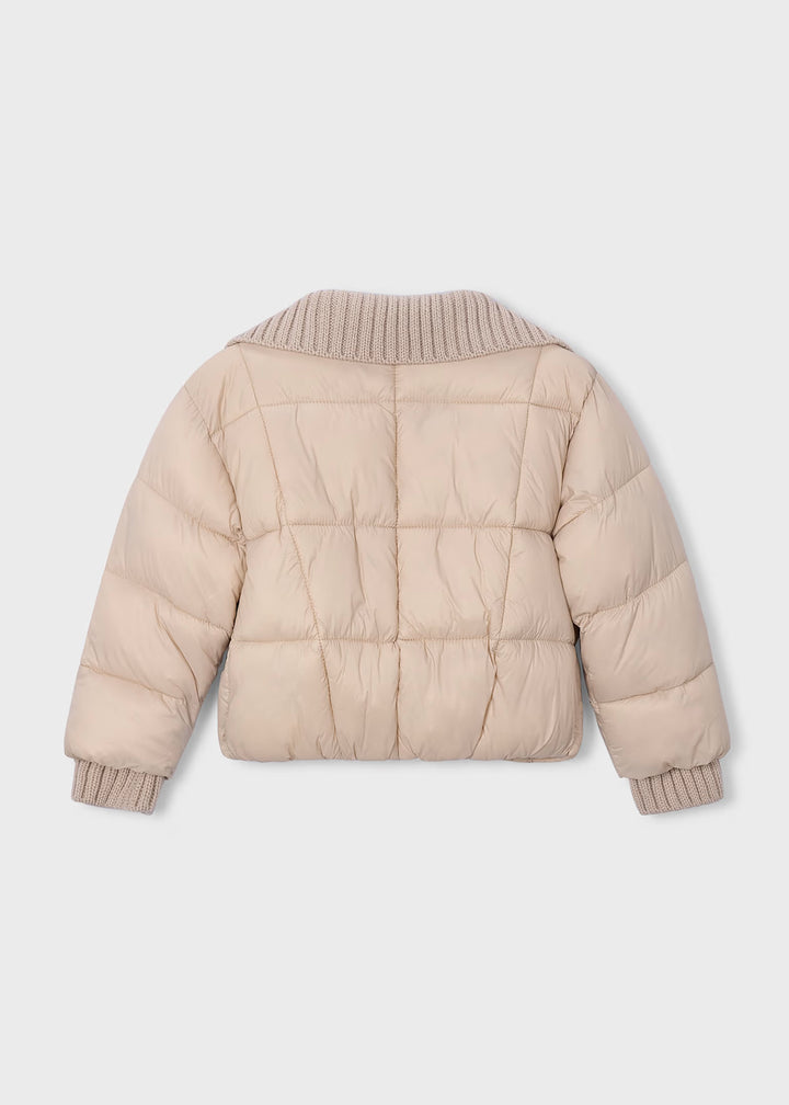 Ribbed Puffer Jacket