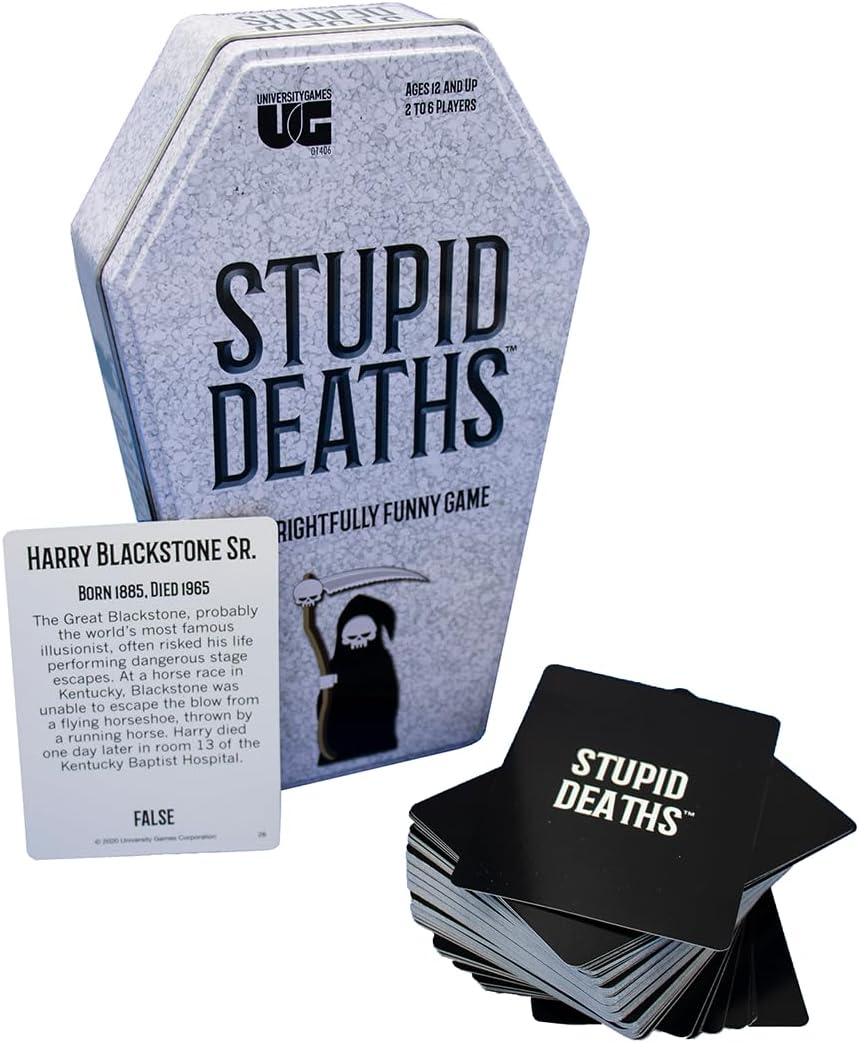 Stupid Deaths Game Tin