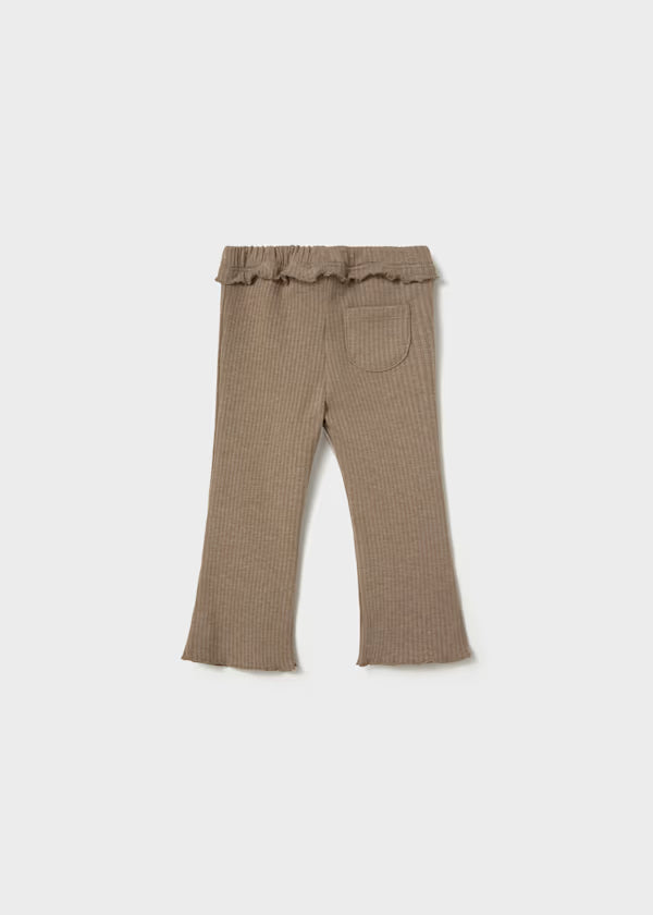 Flared Ribbed Legging