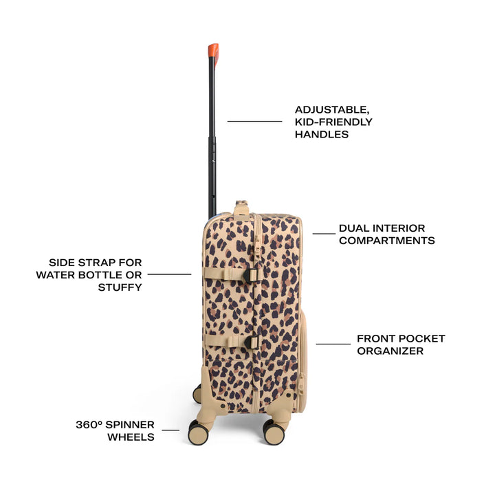 Leopard Logan Carry On Suitcase