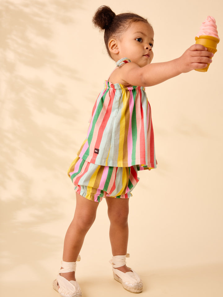Tie Shoulder Baby Set
