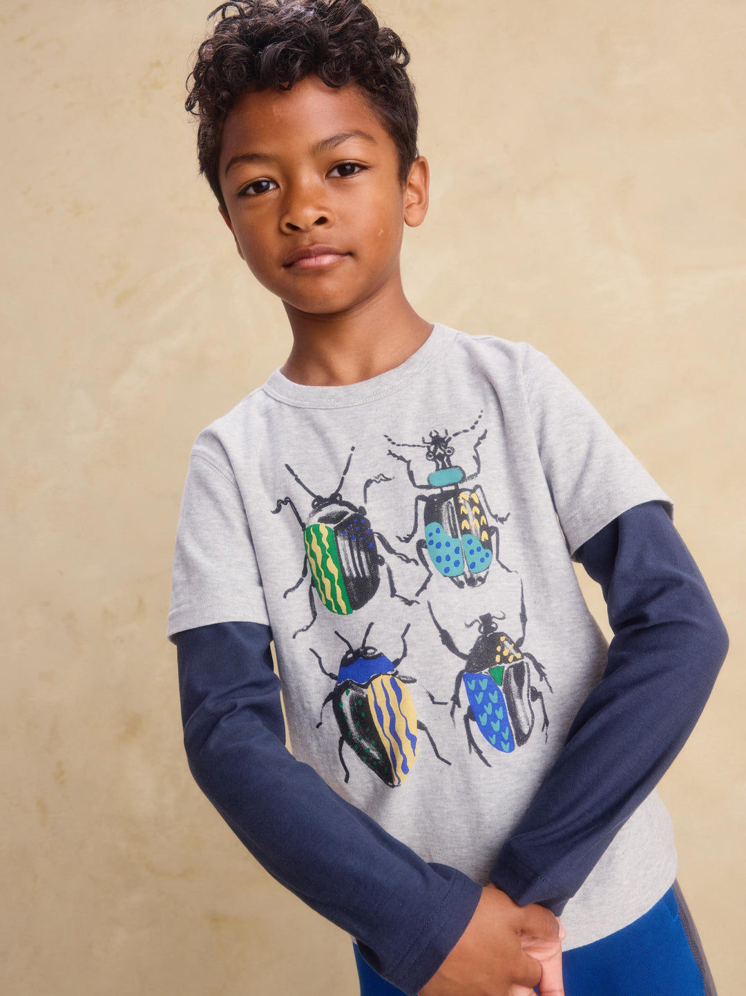 British Beatle Layered Tee