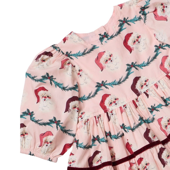 Maribelle Dress Set Santa Garland