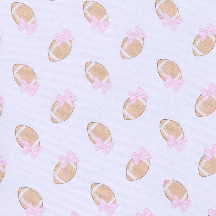 Touchdown Cutie Ruffle Footie