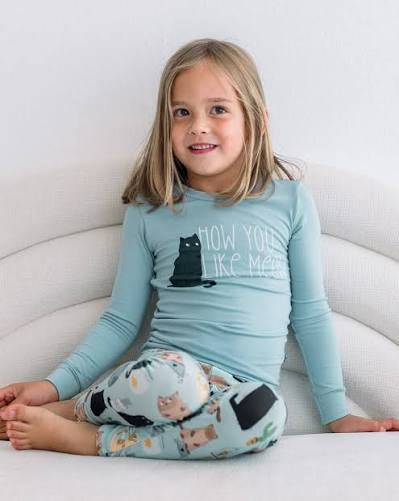 House Cats Graphic Pajama Set