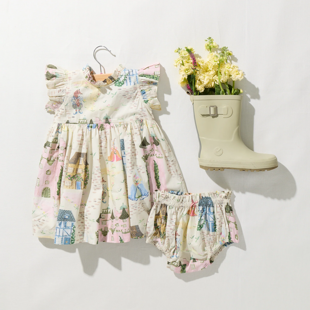 Jennifer Dress Set Whimsical Castle