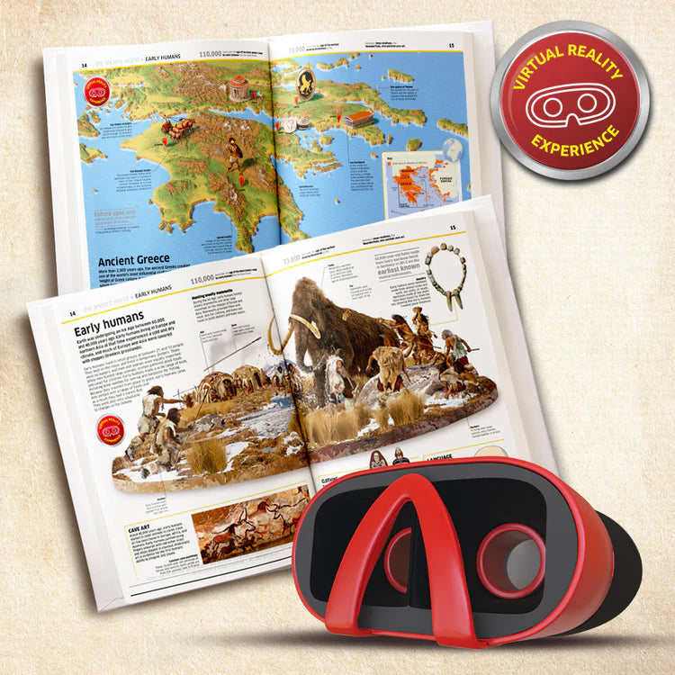 Virtual Reality Discovery Gift Set with DK Book HISTORY