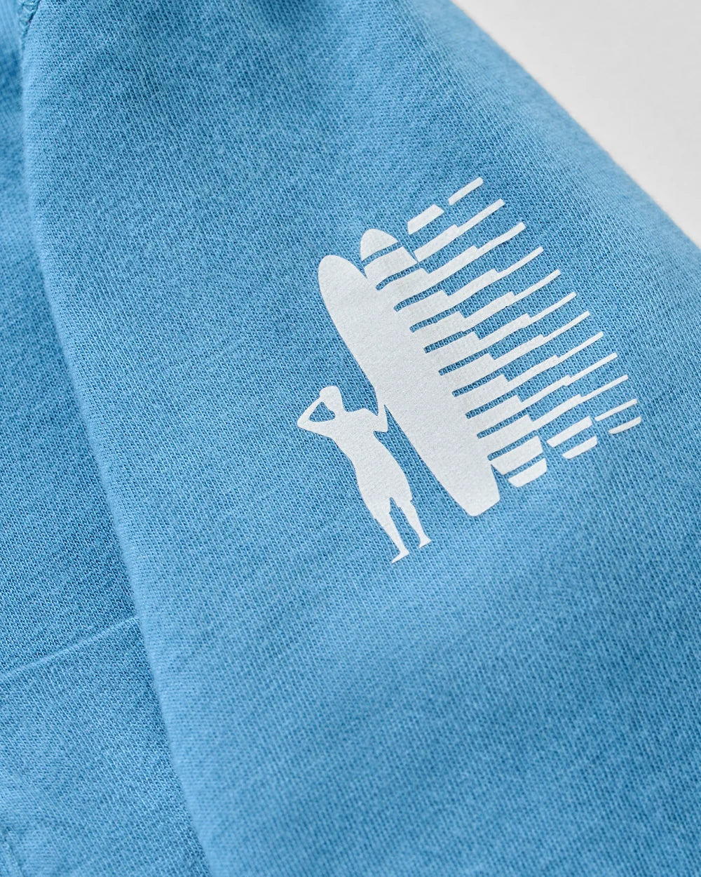 The Edd Long Sleeve Hooded Pocket T-Shirt Sailor