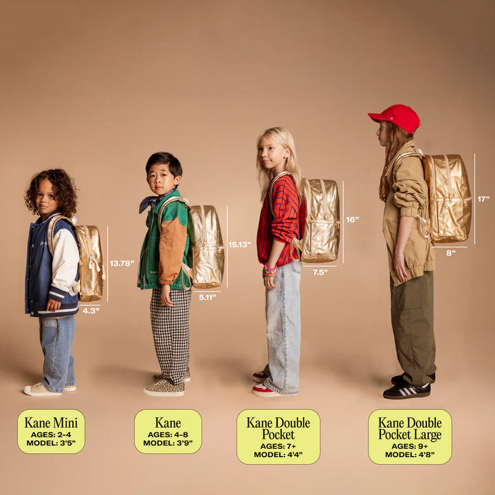 Double Pocket Backpack - Sunset Puffer