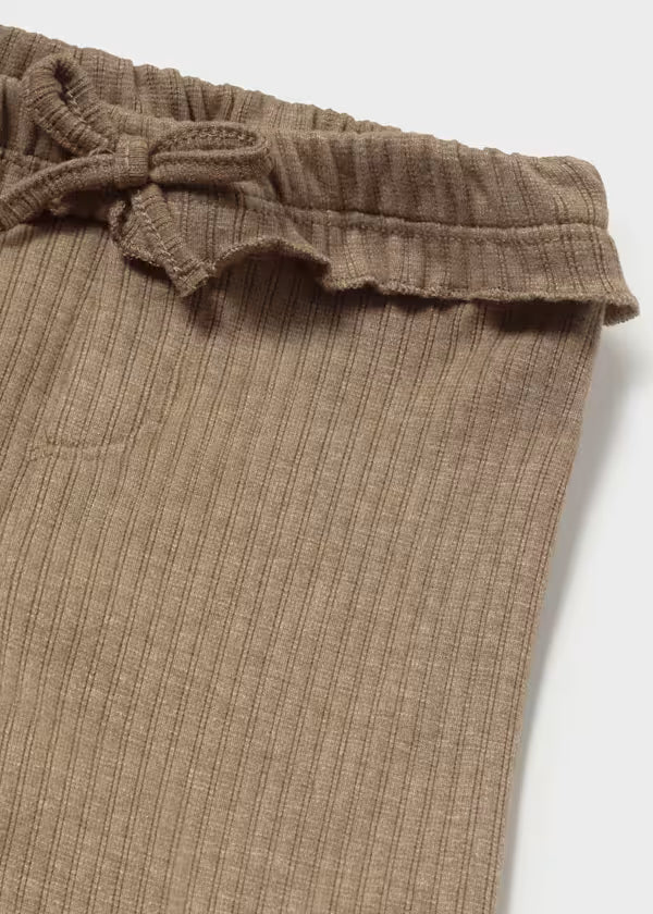 Flared Ribbed Legging