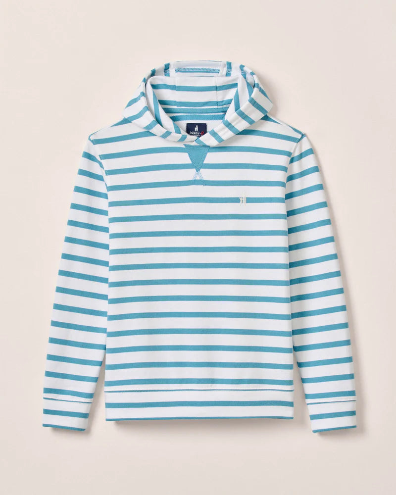 Gilley Jr. Striped Pullover Hoodie Haze