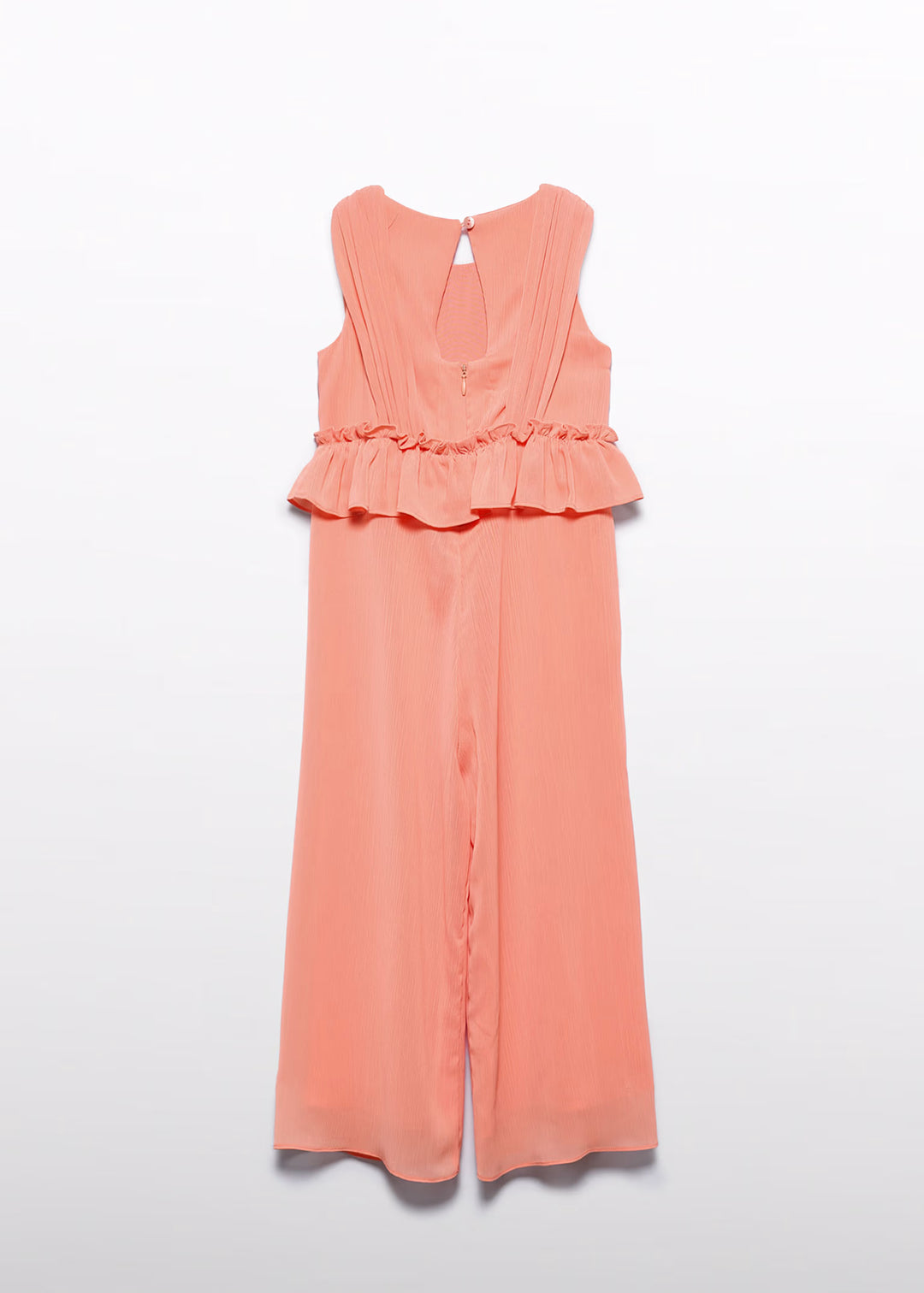 Bambula Chiffon Jumpsuit Coral