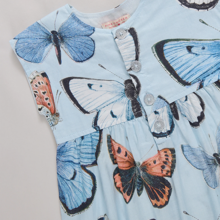 Alexandra Jumper Vintage Blue Butterflies