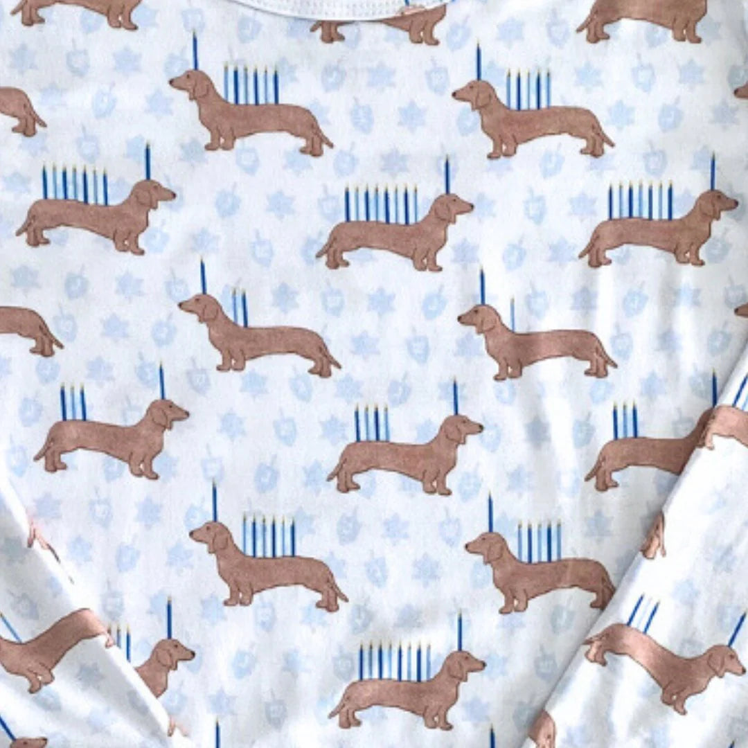 Hanukkah Dogs Pajama Set