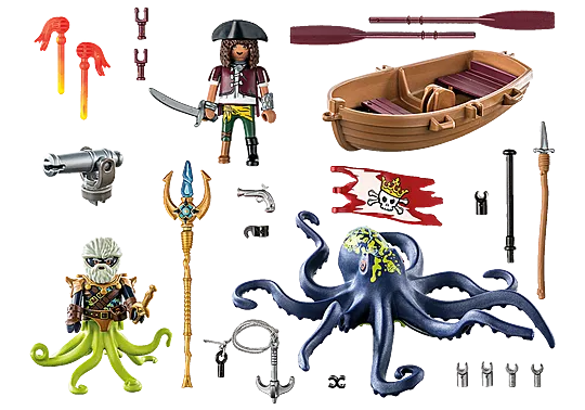 Battle with the Gigantic Octopus