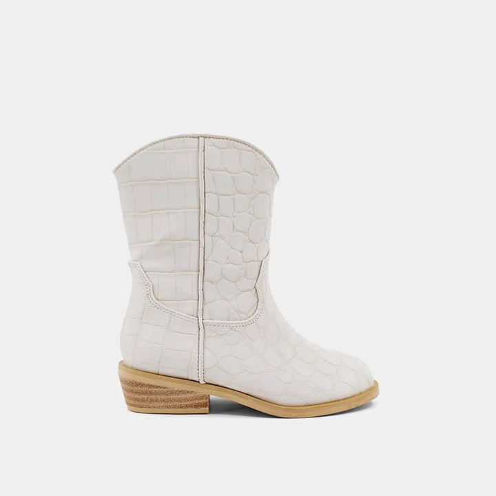 Zouzou Taupe Croco Boot