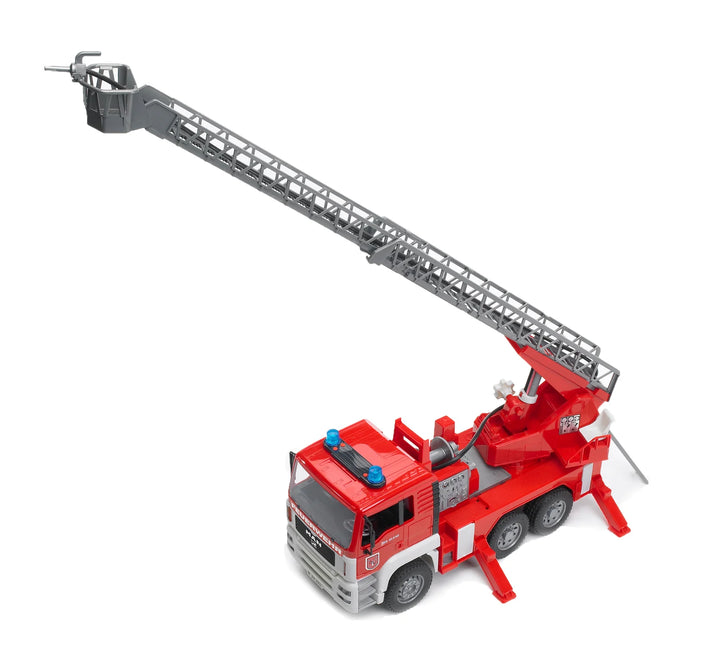 Man TGA Fire Engine with Ladder, Water Pump and Light &amp; Sound