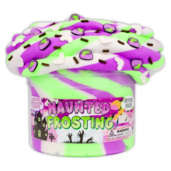 Haunted Frosting Halloween Slime