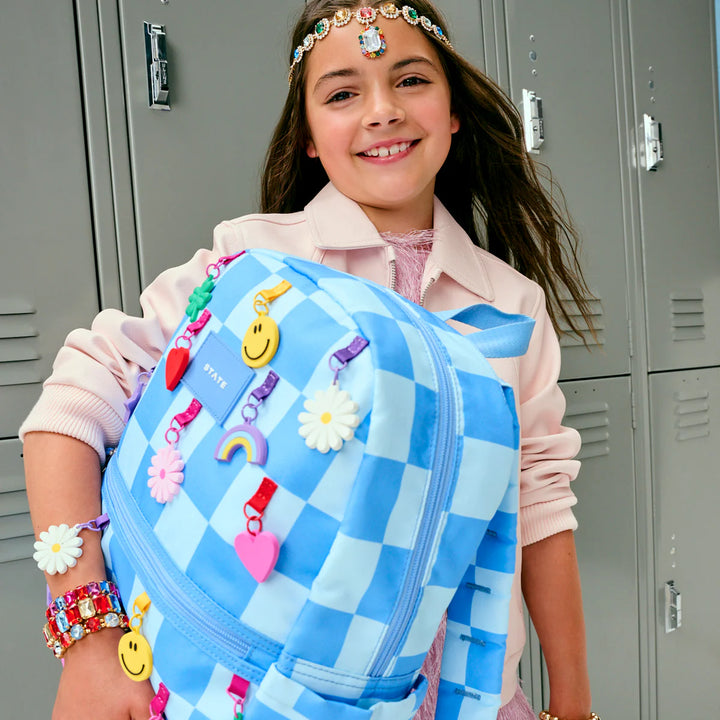 Kane Backpack – Charms Blue Checkerboard
