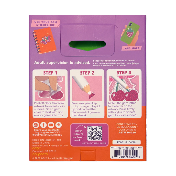Mini Razzle Dazzle D.I.Y Sticker Kit Magic Mood