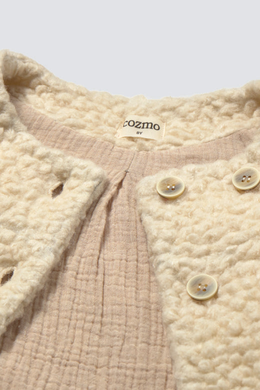 Sherpa Knit Coat