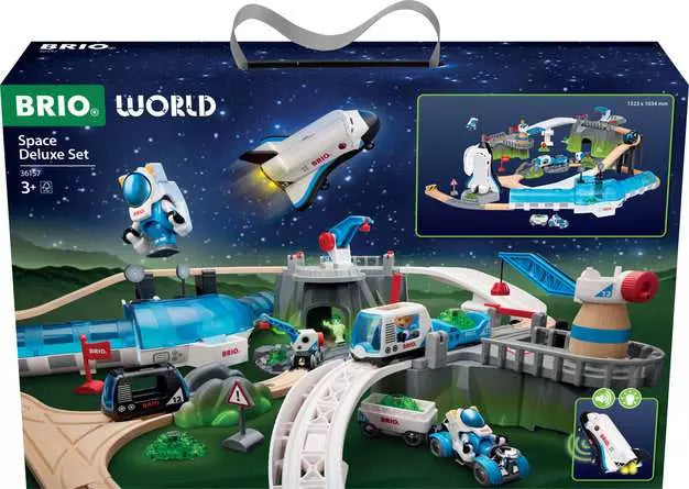 BRIO World - Space Deluxe Train Set