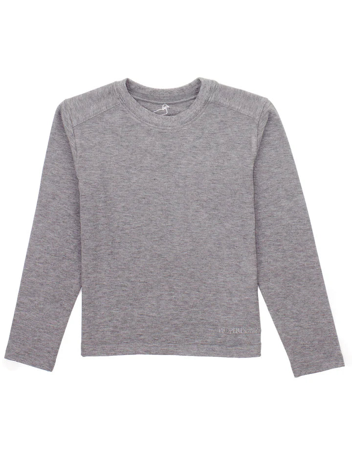 Shoreline Crew Heather Grey