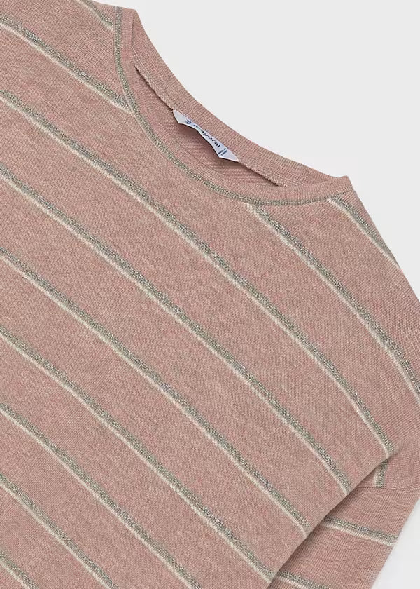 Striped Longsleeve Boxy Tee