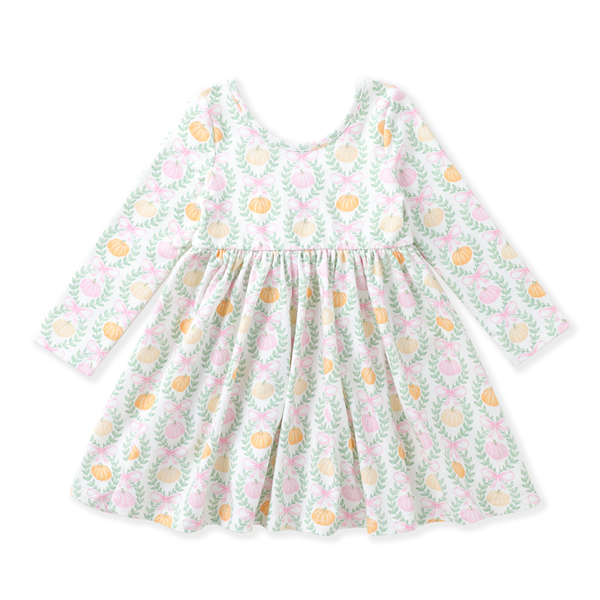 Pumpkin Twirl Dress