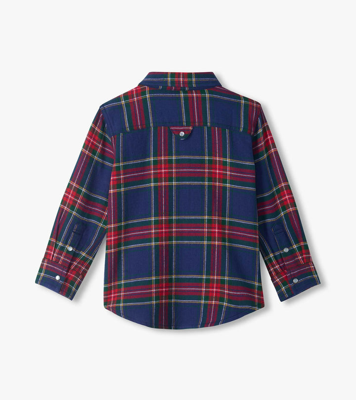 Classic Plaid Button Down Shirt