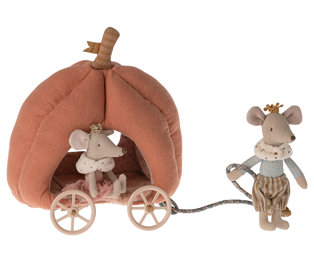 Maileg Mouse Pumpkin Carriage