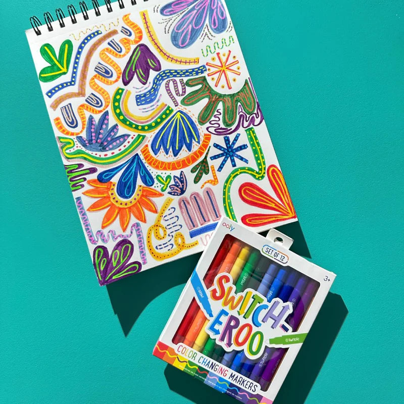 Switch-eroo! Color Changing Markers (set of 12)