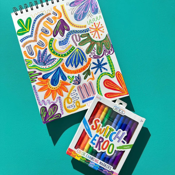 Switch-eroo! Color Changing Markers (set of 12)