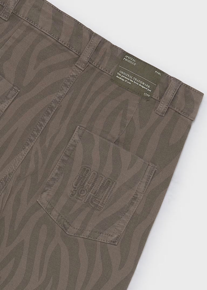 Zebra Striped Pant