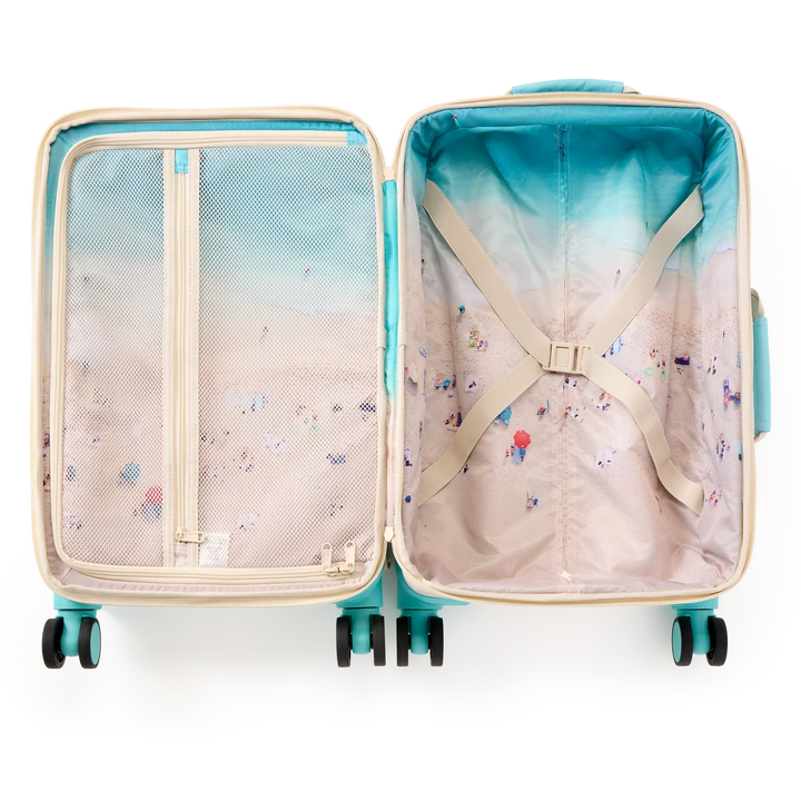 Gray Malin Logan Carry On Suitcase Waikiki Beach