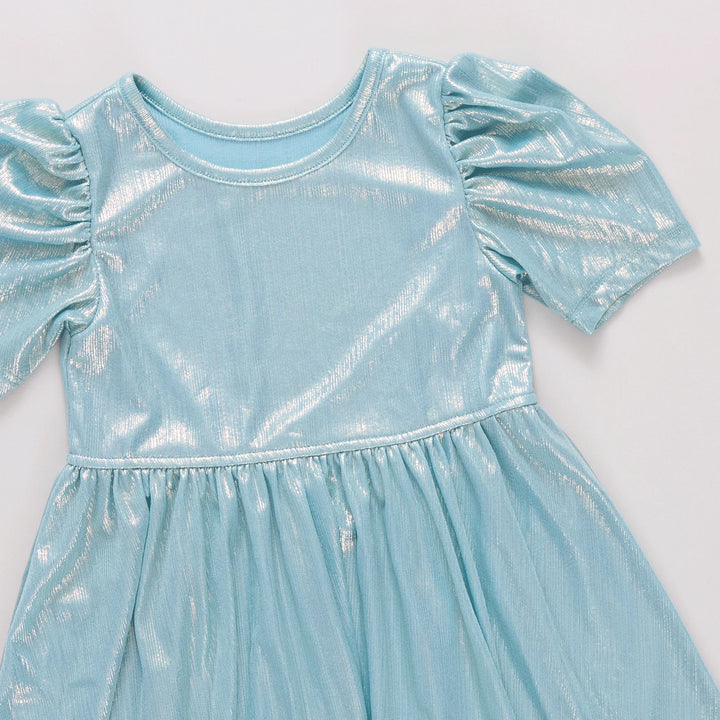Lame Lauri Dress Ice Blue