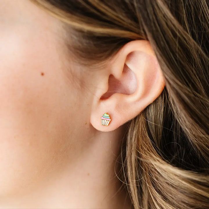 Repeat Star Hoop Earrings